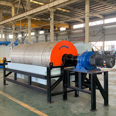 1-220t/h χωρητικότητα υγρό μαγνητικό διαχωριστικό τύμπανο για ιλμενίτη σε υλικό χάλυβα άνθρακα