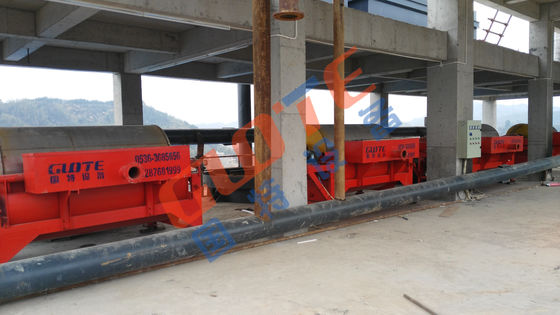 750*1200-1500*4000mm μήκος κυλίνδρου μαγνητικός χωριστής σιδήρου για χωρισμό υγρών τύμπνων