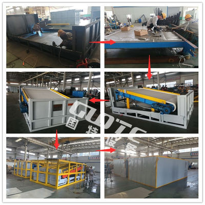 3600 KG υγρή ζώνη σπάνιες γαιών μόνιμος υψηλής έντασης μαγνητικός διαχωριστικός μηχανισμός για διαφορετικά μοντέλα
