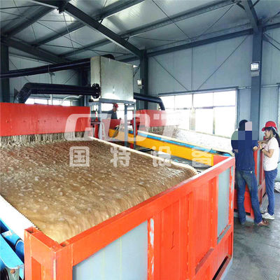 3600 KG υγρή ζώνη σπάνιες γαιών μόνιμος υψηλής έντασης μαγνητικός διαχωριστικός μηχανισμός για διαφορετικά μοντέλα